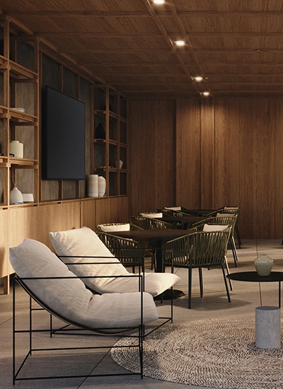 SOCIAL ROOM - Punto Sur Apartments